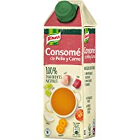 Los mejores  - Knorr Consomé de Pollo y Carne - Paquete de 6 x 750 ml - Total: 4500 ml